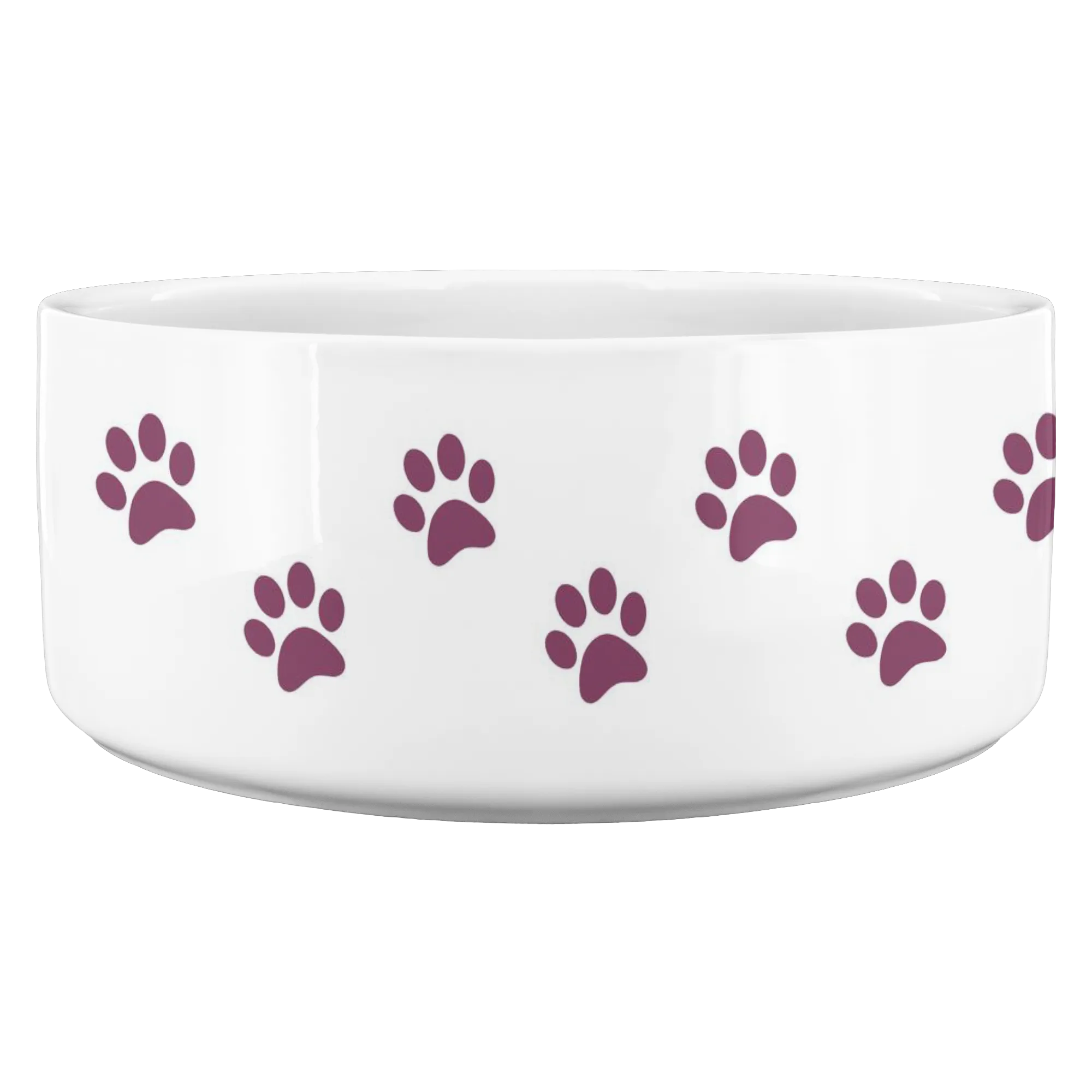 Personalized Ceramic Cat Bowl