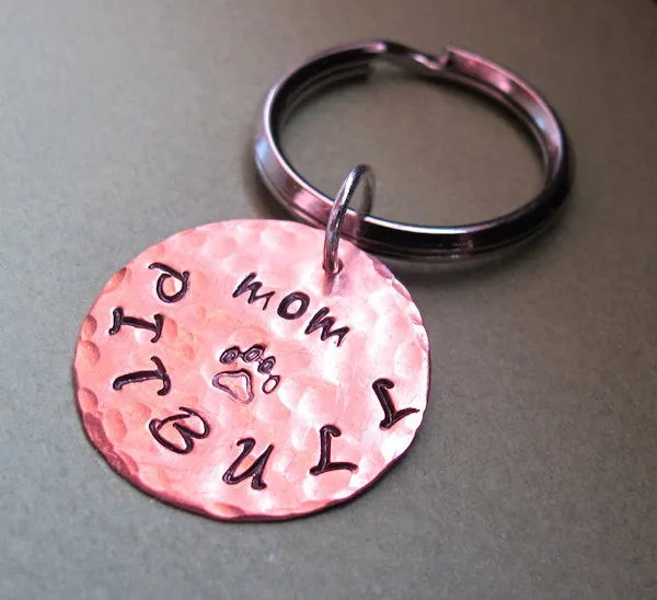 Personalized Dog ID Tag Keychain