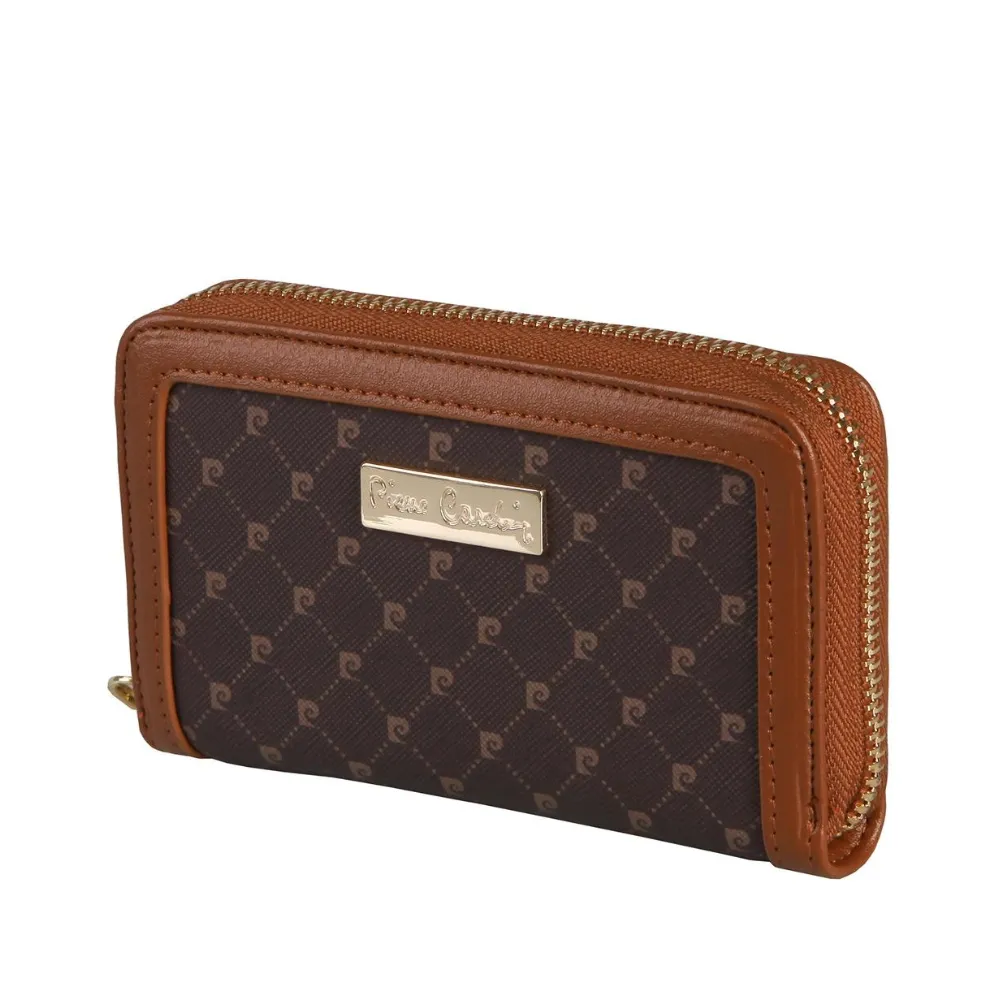 Pierre Carid Guliana Core Logo Mini Purse  Brown