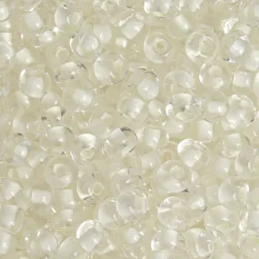 Preciosa Czech Glass, 2/0 Round Pony Seed Bead, Luminescent Glow in the Dark (1 Tube)