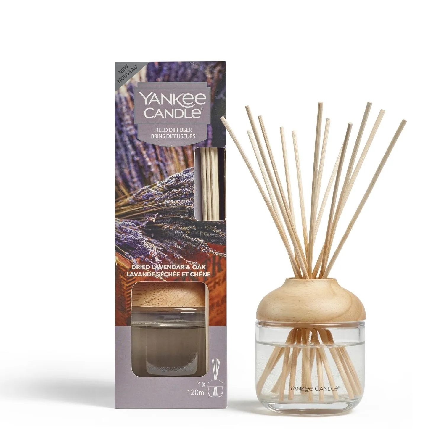 Reed Diffuser - Lavender & Oak - Lavender