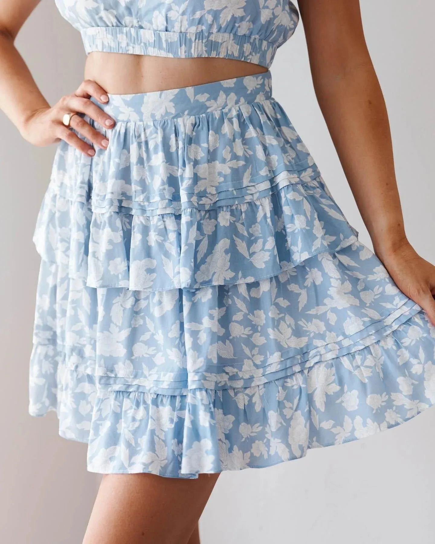 Rocio Set - Blue Floral