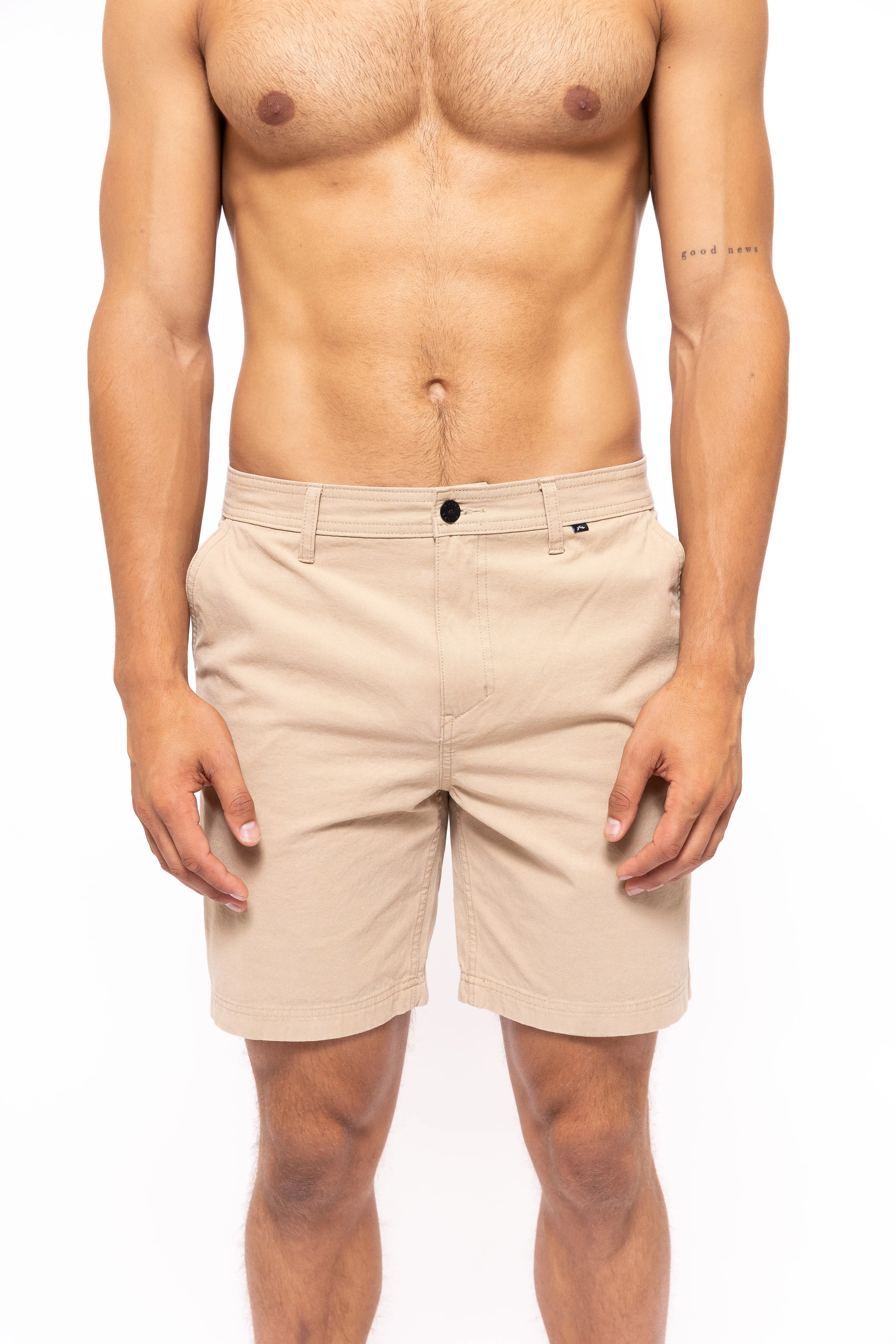 Rusty USA Cardiff 18 Walkshort Light Fennel LIGHT FENNEL