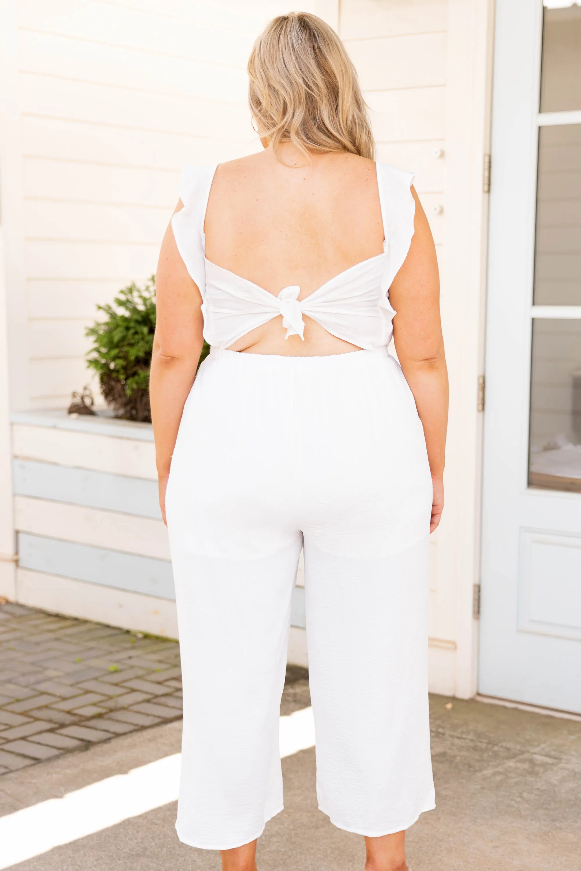 Stylish Princess Jumpsuit, Off White