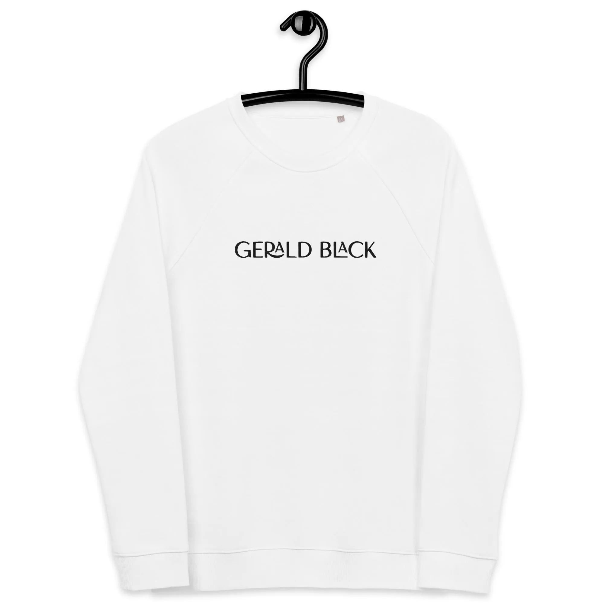 Stylish Unisex Official Gerald Black Organic Raglan Full Sleeves Sweatshirt