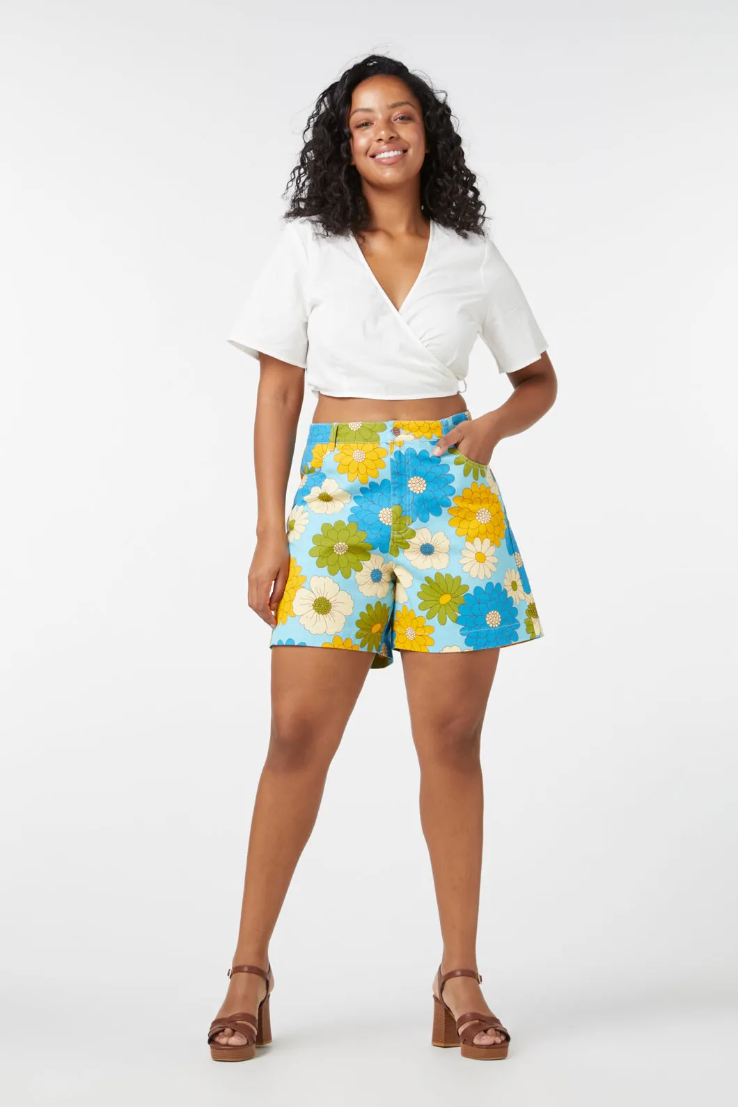 Susan Floral Shorts