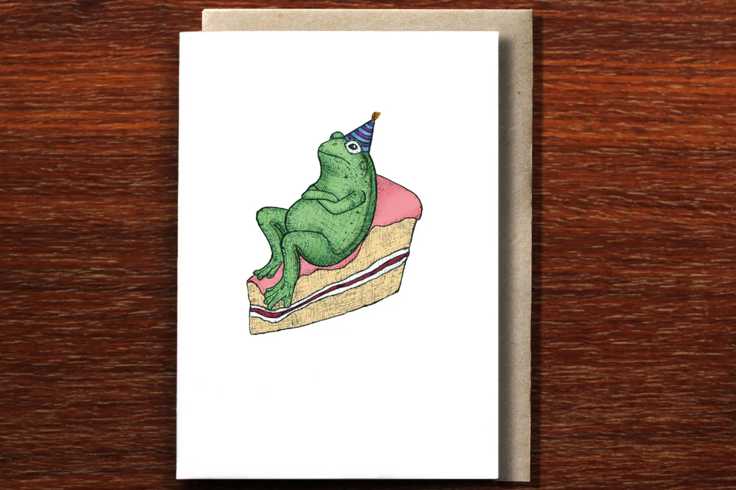 The Nonsense Maker - Greeting Card - Birthday Frog