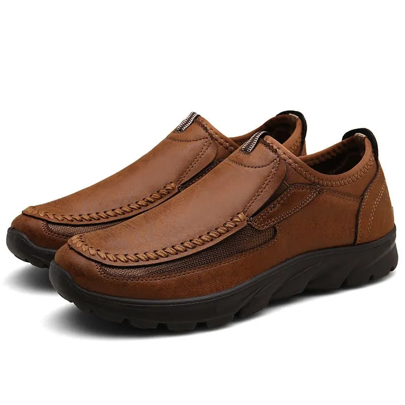 Tiosebon Men's Slip-On Business Loafers