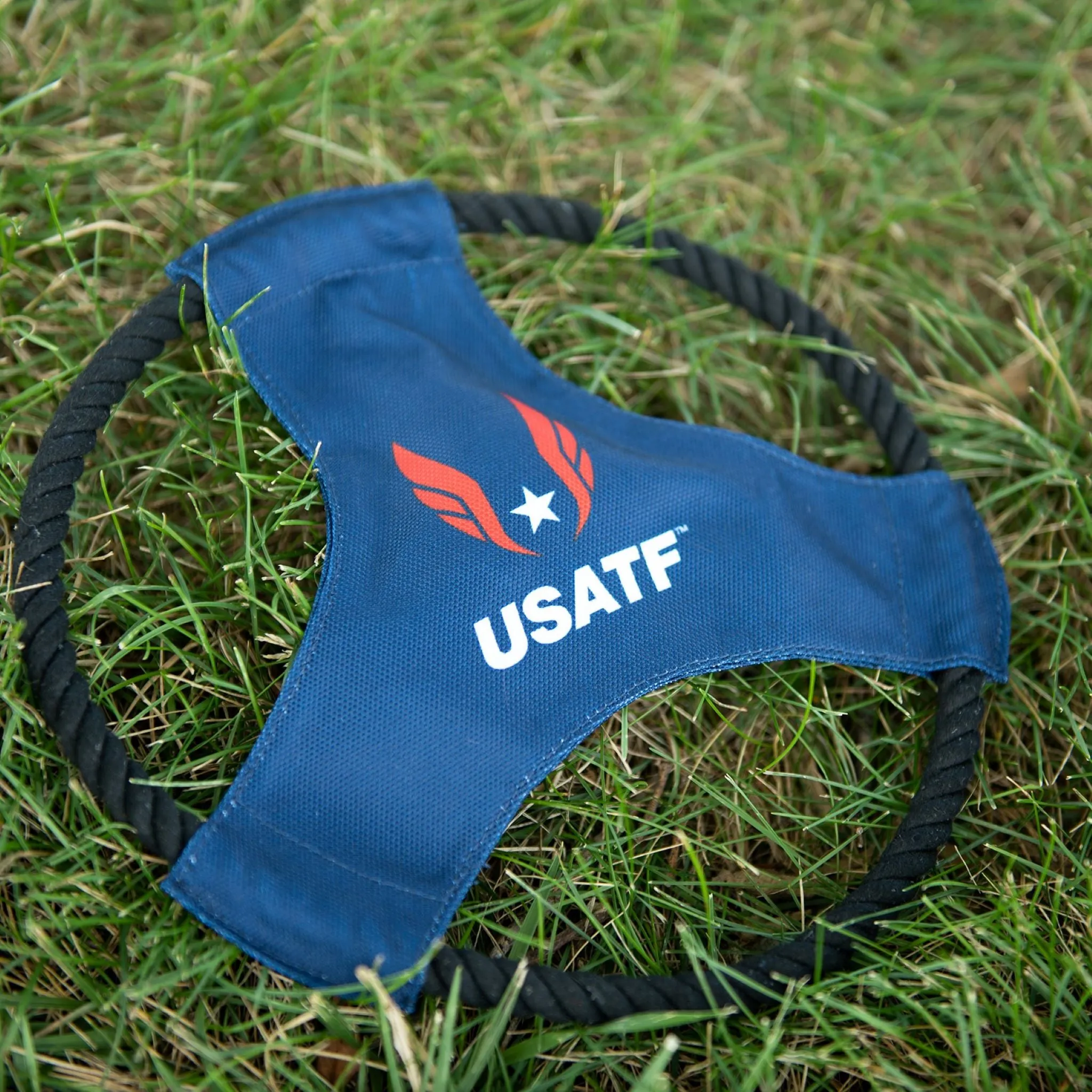 USATF Pet Frisbee Rope Toy