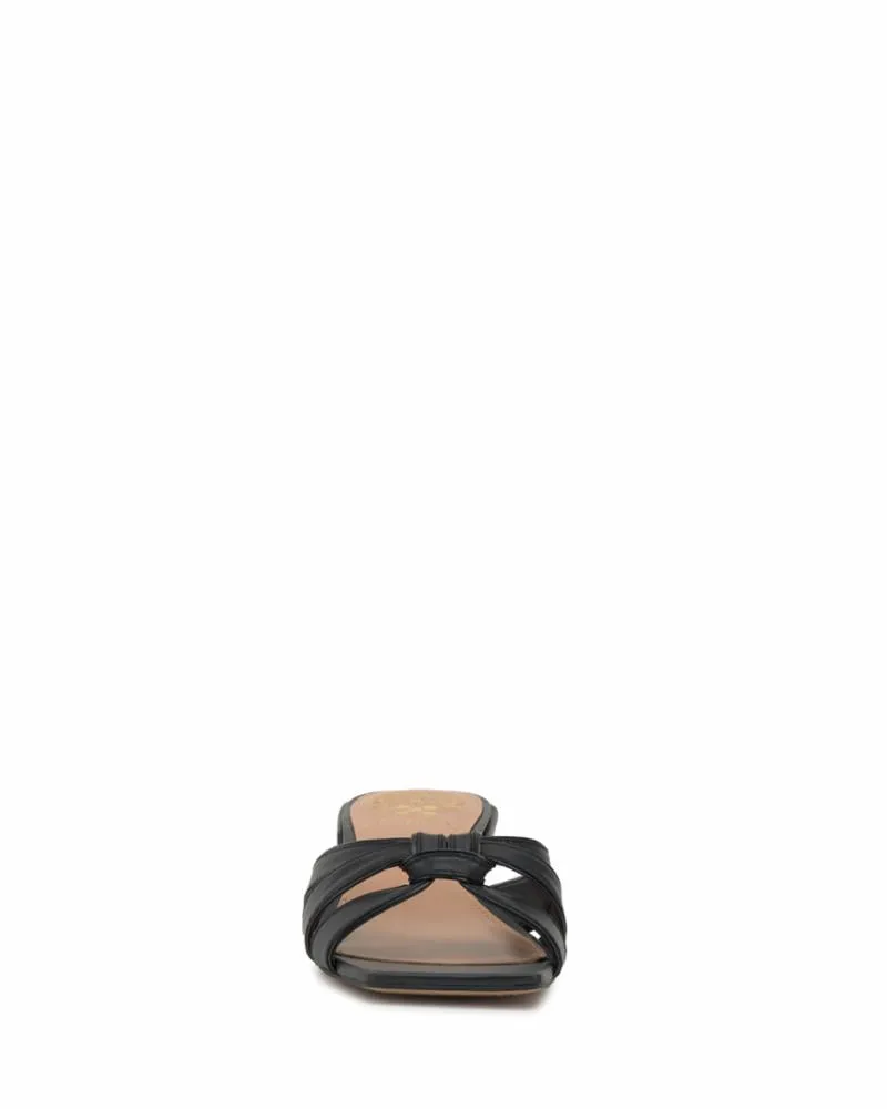 Vince Camuto SELARIES BLACK/BABY SHEEP SOFT PAT