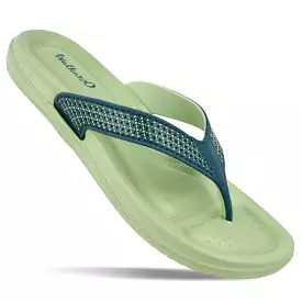 Walkaroo Womens Flip Flop  - WC4862 Green Olive