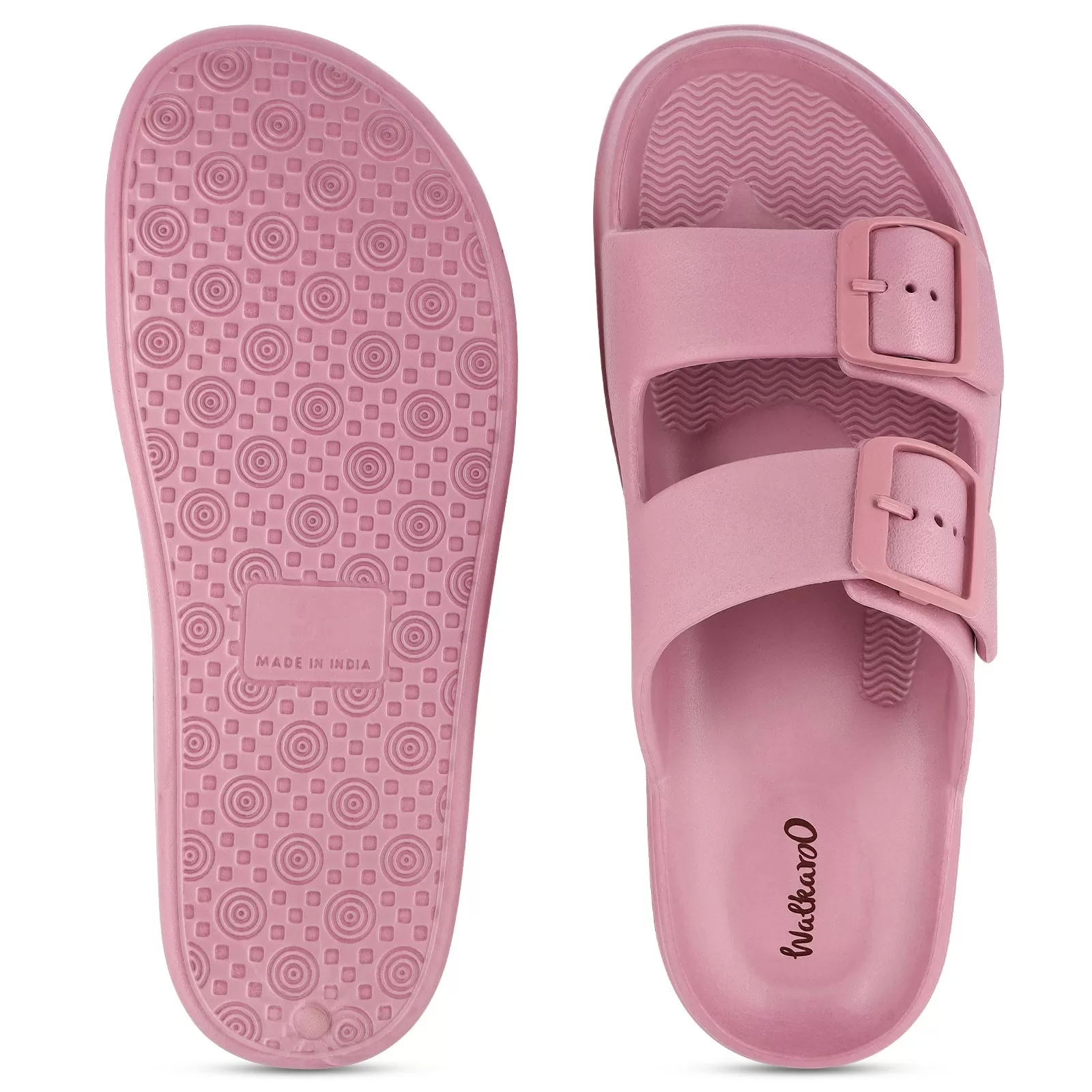 Walkaroo Womens Flip Flop  - WC4865 Pink