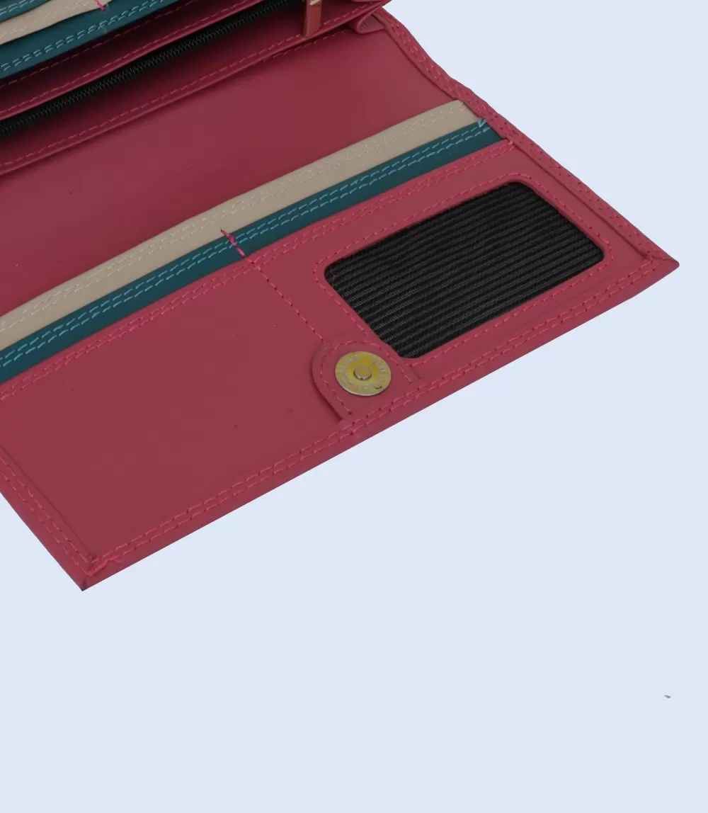 WB2219-Fuschia-Women Wallet