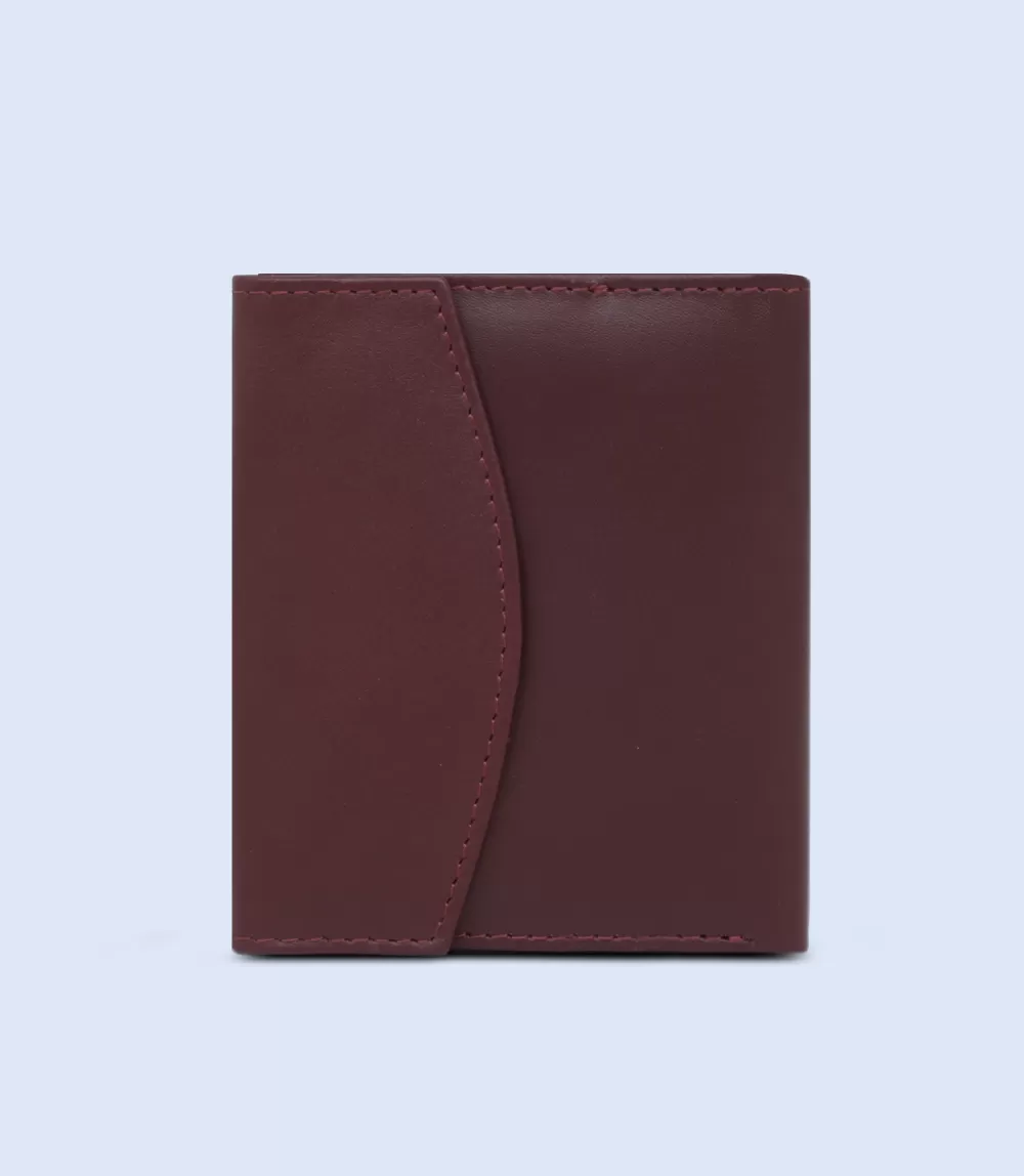 WB2226-MAROON-Women Wallet