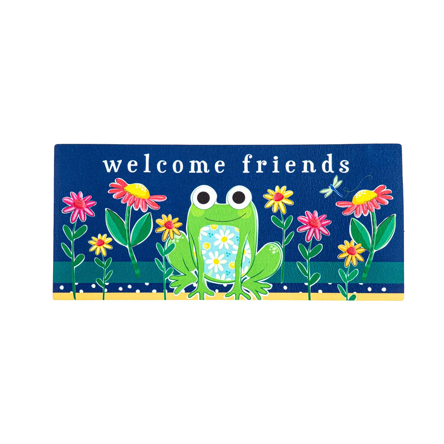 Welcome Friends Frog Sassafras Switch Mat