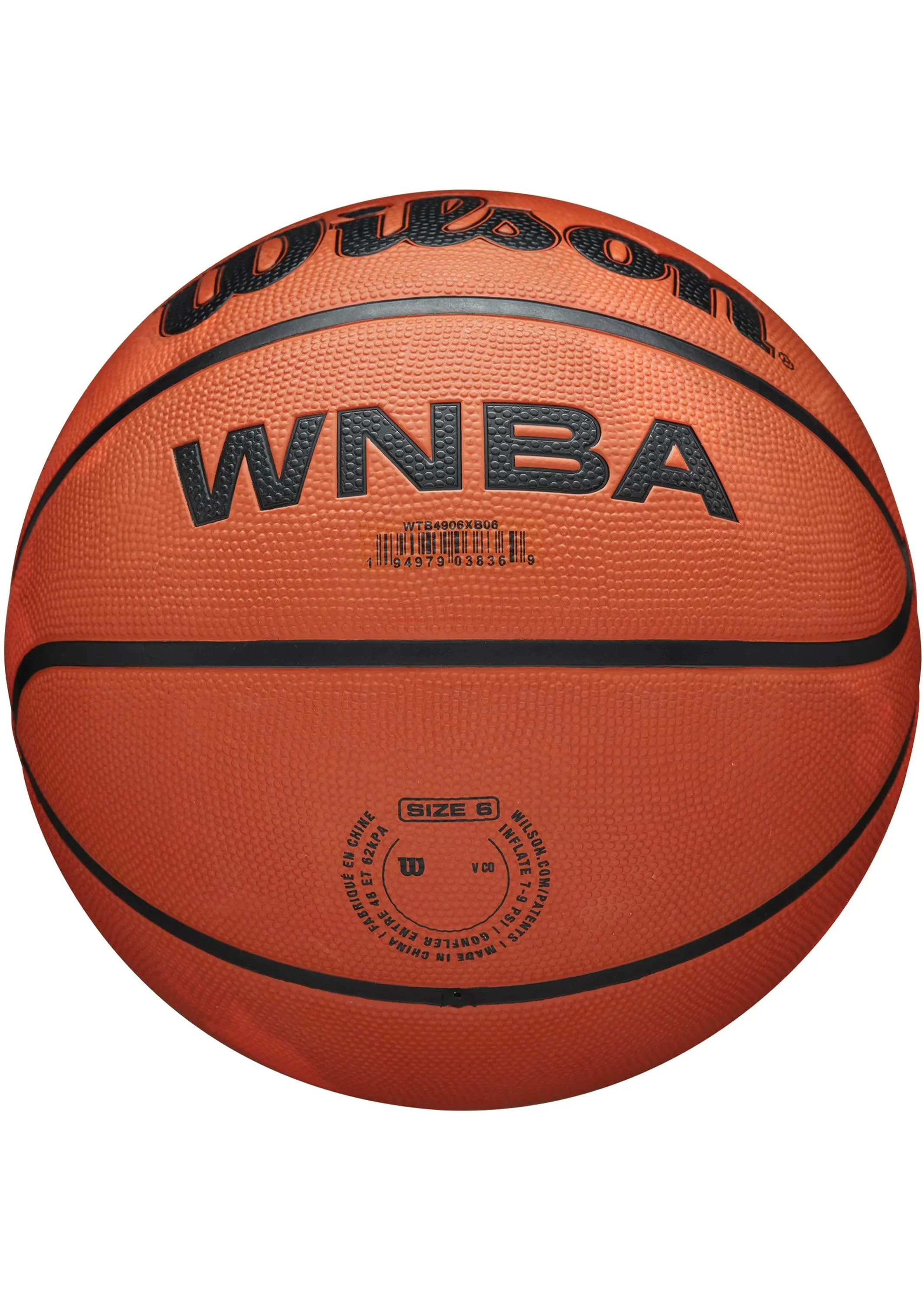 Wilson WNBA Heir Outdoor Smoke Basketball Size 6  WTB4906XB06