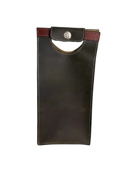 Wine Tote - (Aged Bourbon or Brick)